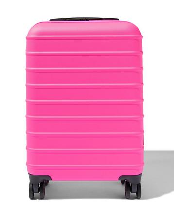 HEMA Koffer ABS 35x20x55 roze van €79.99 voor €50 sale beschikbaar voor biedingen