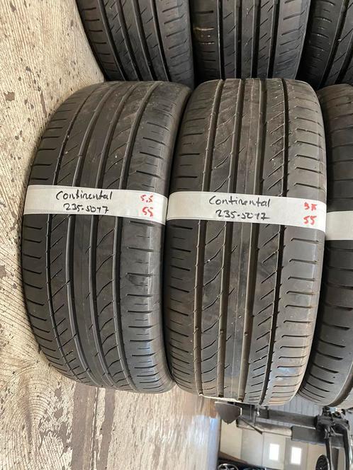 235-50-17 Continental Zomerbanden 5.5mm Montage 235 50 17, Auto-onderdelen, Banden en Velgen, 17 inch, Zomerbanden, 235 mm, Personenwagen