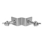 FORTEX hoekconnector voor STAGE750 podiumleuning - 2 stuks, Verzenden, Nieuw