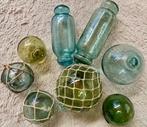 Maritieme objecten (8) - Glazen visfloats, handgeblaasd-