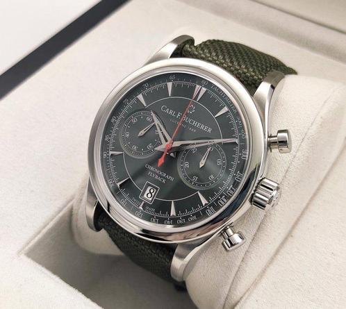 Carl F. Bucherer - Manero Flyback Chronograph Green -, Sieraden, Tassen en Uiterlijk, Horloges | Heren