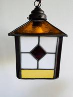 Plafondlamp - glas in lood - Plafond lamp glas-in-lood, Antiek en Kunst