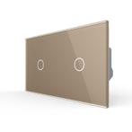 Livolo | Goud | 1+1 | Dimmer | Afstandsbediening, Nieuw
