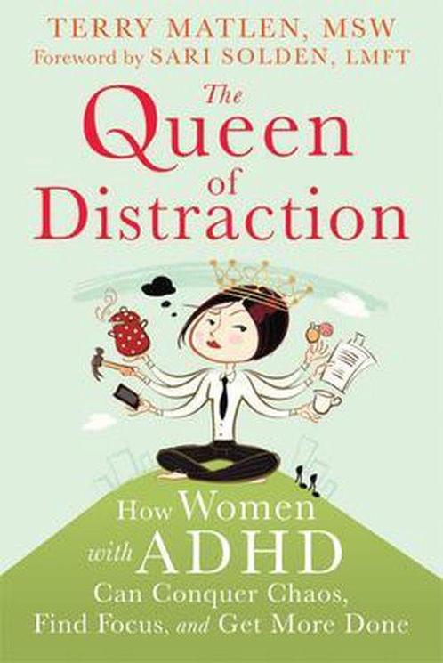 9781626250895 Queen of Distraction | Tweedehands, Boeken, Gezondheid, Dieet en Voeding, Zo goed als nieuw, Verzenden