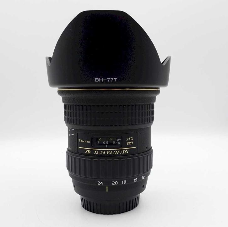 Tokina AT-X 12-24mm f/4 (if) DX Nikon Occasion, Audio, Tv en Foto, Fotografie | Lenzen en Objectieven, Gebruikt, Ophalen of Verzenden