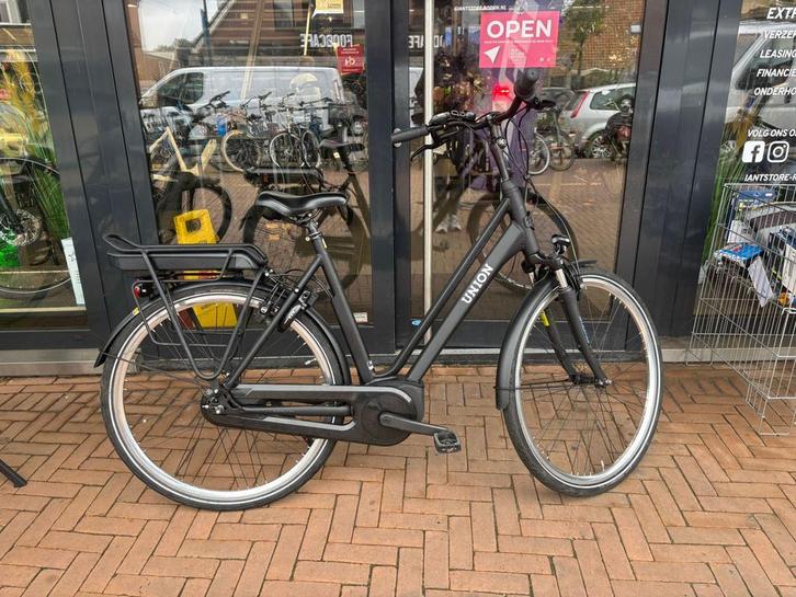 Union elektrische damesfiets, Fietsen en Brommers, Elektrische fietsen, Zo goed als nieuw, 55 tot 59 cm, Ophalen