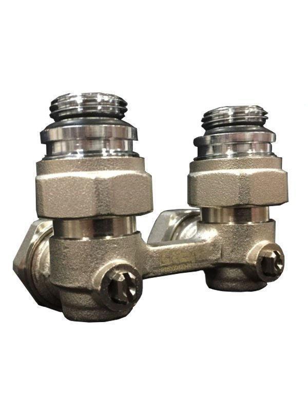 radiator aansluitset voor paneelradiatoren met onderaansluit, Doe-het-zelf en Verbouw, Verwarming en Radiatoren, Radiator, Nieuw