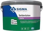 Sigma Seidenlatex Satin - WIT - 12,5 liter, Nieuw