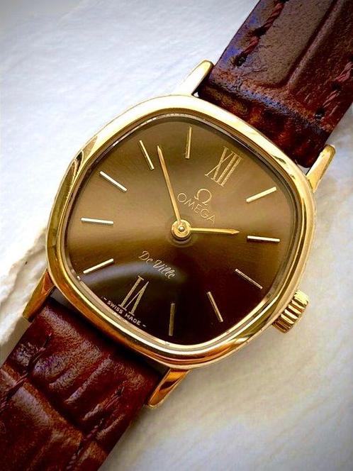Omega - De Ville - Zonder Minimumprijs - Gold 18ct Plated, Sieraden, Tassen en Uiterlijk, Horloges | Heren