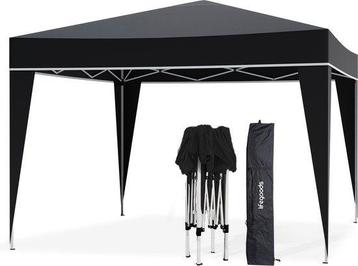 2dekans | LifeGoods Partytent - Opvouwbaar - 3x3 m - Easy Up beschikbaar voor biedingen