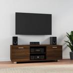 vidaXL Tv-meubel 120x40,5x35 cm bewerkt hout bruin, Huis en Inrichting, Kasten | Televisiemeubels, 100 tot 150 cm, Verzenden, Nieuw