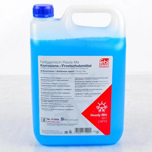 FEBI BILSTEIN Koelvloeistof 5L Blauw G11 -35°c READY MIX..., Auto-onderdelen, Overige Auto-onderdelen, Nieuw, Ophalen of Verzenden