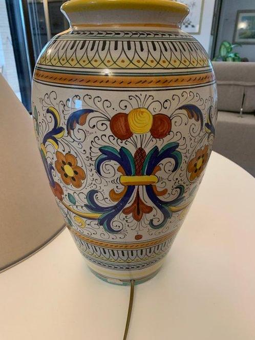Lamp - Klei - 70 cm hoogte, Antiek en Kunst, Curiosa en Brocante