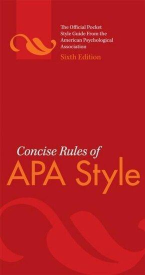 Concise Rules Of Apa Style 6th | 9781433805608, Boeken, Studieboeken en Cursussen, Verzenden