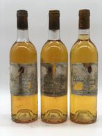 3 x 75cl Chateau Romer du Hayot Sauternes 1986 (Graves, wit), Verzamelen, Wijnen, Ophalen of Verzenden, Nieuw, Frankrijk, Witte wijn