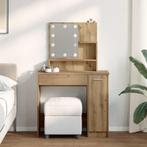 vidaXL Kaptafel met LED-verlichting 86,5x35x136 cm, Minder dan 50 cm, 50 tot 100 cm, Verzenden, Nieuw