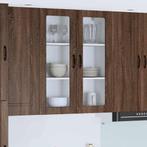 vidaXL Keukenkast aan de muur met plank Bruin Eiken 80 x 31, Huis en Inrichting, Keuken | Keukenelementen, Verzenden, Nieuw, Bruin