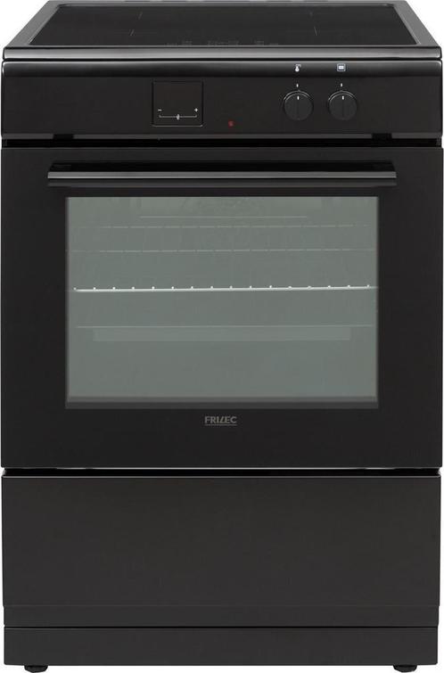 Frilec KOLN-ECI61-060B inductie fornuis - zwart - 2 en 3 fas, Witgoed en Apparatuur, Fornuizen, 60 cm of meer, Vrijstaand, 4 kookzones