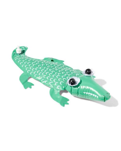 HEMA Opblaasbare watersproeier 75cm krokodil, Kinderen en Baby's, Speelgoed | Buiten | Los speelgoed, Nieuw, Verzenden