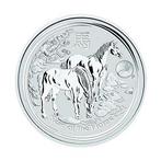 Lunar II - Year of the Horse - 1 oz 2014, Postzegels en Munten, Munten | Oceanië, Zilver, Losse munt, Verzenden