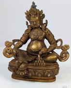 bronzen standbeeld van de Tibetaans-boeddhistische god van, Antiek en Kunst