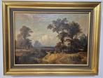 Alexius Geyer (1816-1883) - Weite Landschaft mit Ziegen und