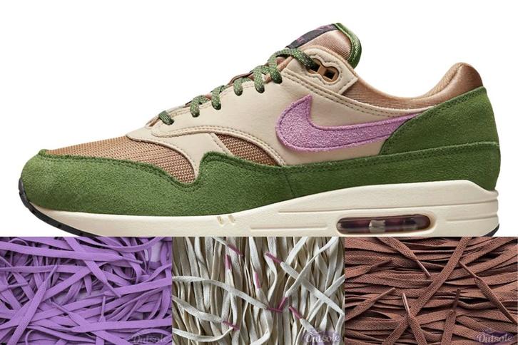 Lace Pack - Nike Air Max 1 NH Treeline, Kleding | Heren, Schoenen, Sneakers of Gympen, Ophalen of Verzenden