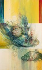 Roger van Belleghem (1922-2002) - Zonder titel, Antiek en Kunst, Kunst | Schilderijen | Modern