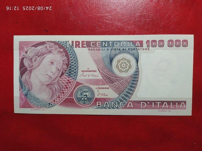 Italië. - 100.000 Lire 10/05/1982 Botticelli - Gigante BI, Postzegels en Munten, Bankbiljetten | Europa | Niet-Eurobiljetten