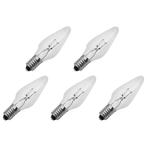 Reserve Kerstlampjes E10 - 5 stuks - Wolfraam - 12V/3W -, Diversen, Kerst, Verzenden, Nieuw