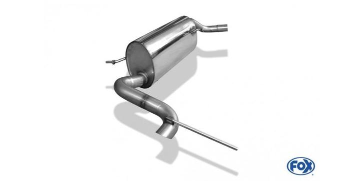 FOX Seat Ibiza 6J - Cupra facelift einddemper - 1x55 type 10, Auto-onderdelen, Uitlaatsystemen, Nieuw, Verzenden