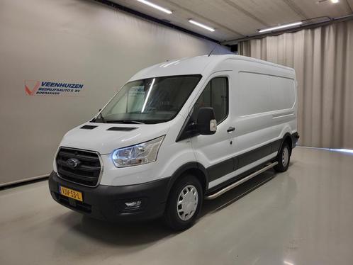Ford Transit 2.0TDCI 130pk L3/H2 Euro 6!, Auto's, Bestelauto's, Onderhoudsboekje, Lease, Handgeschakeld, Wit, Financial lease