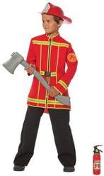 Brandweer Jas Rood Jongen, Verzenden, Nieuw