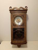 Wandklok - Hout, Messing - 1910-1920, Antiek en Kunst