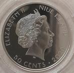 Niue. 50 Cents 2020 Reine Elisabeth II en argent Sterling