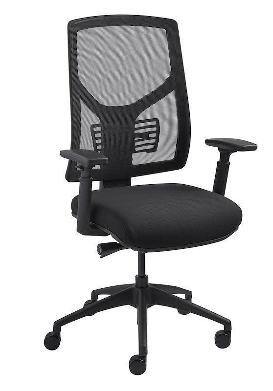 Bureaustoel JUNO, Huis en Inrichting, Bureaustoelen, Bureaustoel, Zwart, Nieuw, Ergonomisch, Ophalen