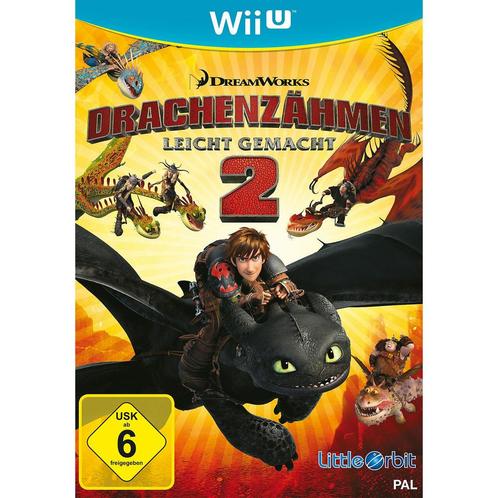 How to Train Your Dragon 2 (verpakking Duits, game Engels..., Spelcomputers en Games, Games | Nintendo Wii U, Gebruikt, Vanaf 3 jaar