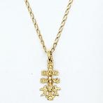 Ketting met hanger - 18 karaat Geel goud, Sieraden, Tassen en Uiterlijk, Antieke sieraden