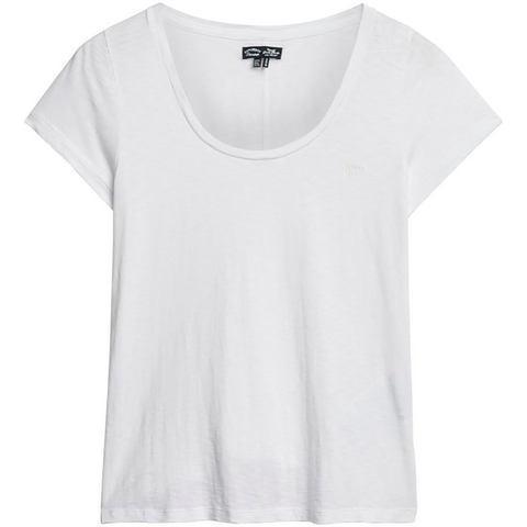 Superdry Shirt met korte mouwen SCOOP NECK TEE, Kleding | Dames, T-shirts, Nieuw, Verzenden