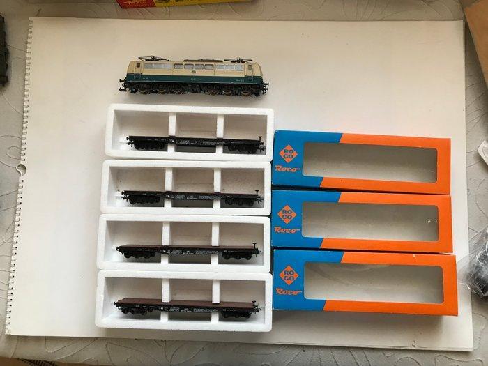 Roco, Röwa H0 - Treinset (5) - BR 151 Elok plus 4 zware, Hobby en Vrije tijd, Modeltreinen | H0