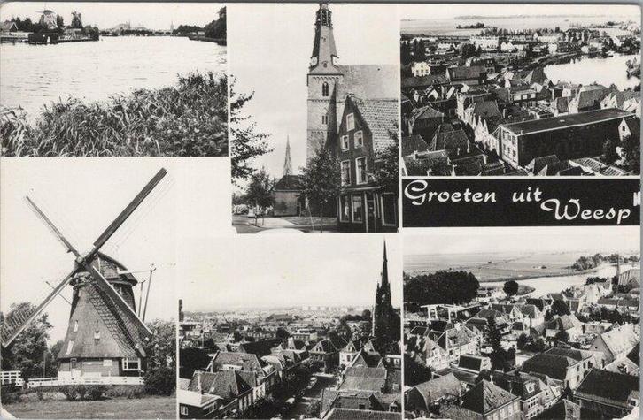 WEESP - Meerluik Groeten uit Weesp, Verzamelen, Ansichtkaarten | Nederland, Verzenden