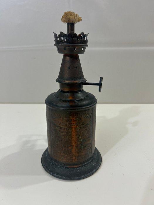 Pigeon - Charles Pigeon - Petroleumlamp - Koper - Lampe, Antiek en Kunst, Curiosa en Brocante