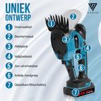 2dekans | Vesto® Accu heggenschaar - Incl. buxusschaarmes en, Ophalen of Verzenden, Zo goed als nieuw, Vesto