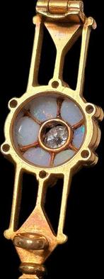 Broche - 18 karaat Geel goud, Sieraden, Tassen en Uiterlijk, Antieke sieraden