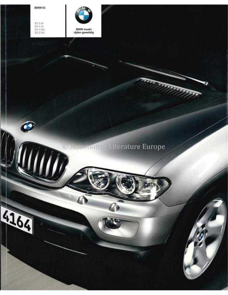 2006 BMW X5 BROCHURE NEDERLANDS, Boeken, Auto's | Folders en Tijdschriften, BMW