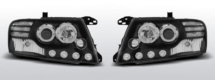Koplampen Angel Eyes | Mitsubishi Pajero V60 2001-2006 | zwa, Auto-onderdelen, Verlichting, Nieuw, Mitsubishi, Verzenden