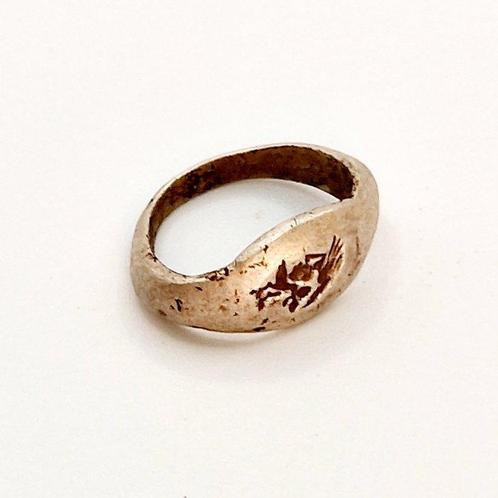 Grieks-Bactrische Zilver (96,43%) Ring - 19 mm, Antiek en Kunst, Antiek | Overige Antiek