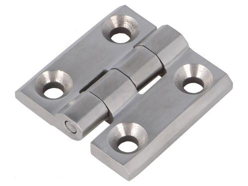 Scharnier - 40x40mm - RVS - Extra sterk, Doe-het-zelf en Verbouw, IJzerwaren en Bevestigingsmiddelen, Minder dan 50 mm, Spijkers