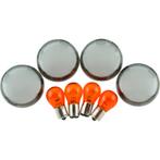 Bikers Choice 00-10 FXST FXD 02-13 XL Smoked Turn Signal, Ophalen of Verzenden, Nieuw