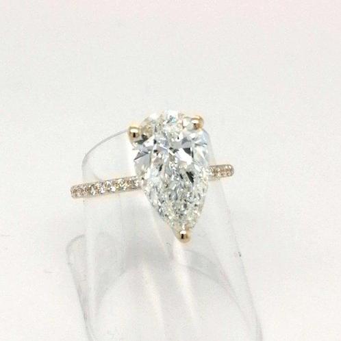 Zonder Minimumprijs - Ring - 18 karaat Geel goud - 4.25ct., Sieraden, Tassen en Uiterlijk, Ringen